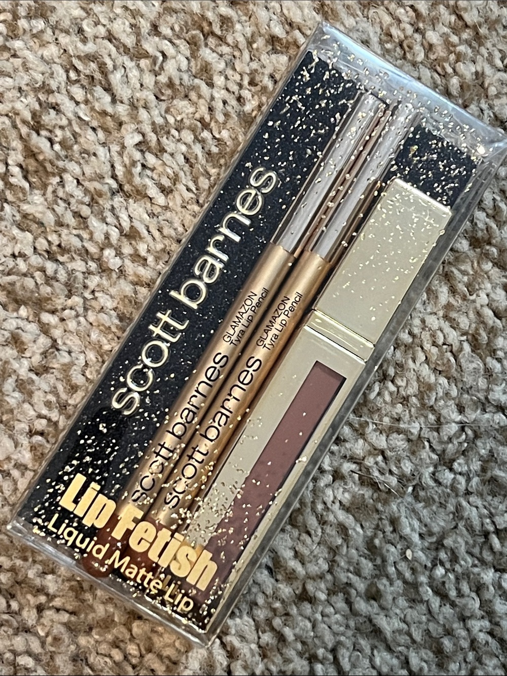 🥂SCOTT BARNES Matte Liquid Lipstick #Facts & 2 Glamazon Lip Pencil Tyra BNIB